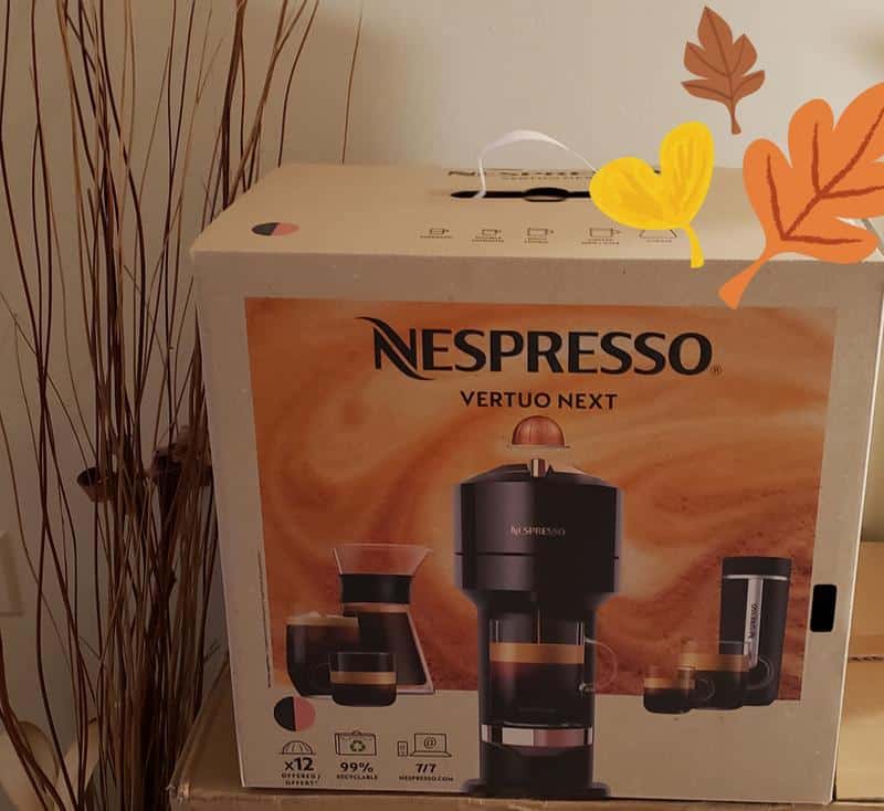 Nespresso® Vertuo Next Deluxe Coffee &  Espresso Maker Bundle by De ...